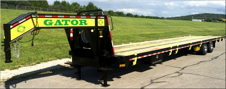 EQUIPMENT TRAILER - TANDEM DUAL GOOSENECK TRAILER FOR SALE  Hickman County, Tennessee